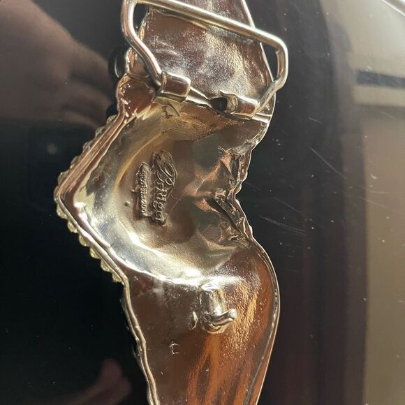 Bridget Belt Buckle Heart Stone - Picture 3 of 6